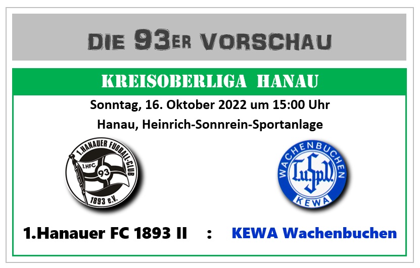 93er Plakat Wachenbuchen