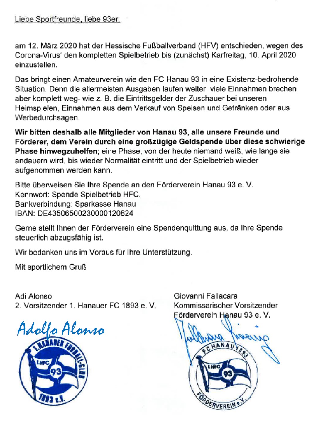 corona-spendenaufruf