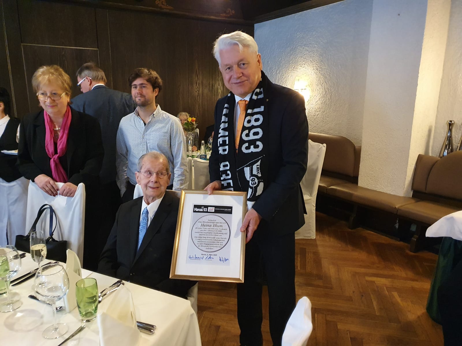 Heinz Blum zum 90. Geb.