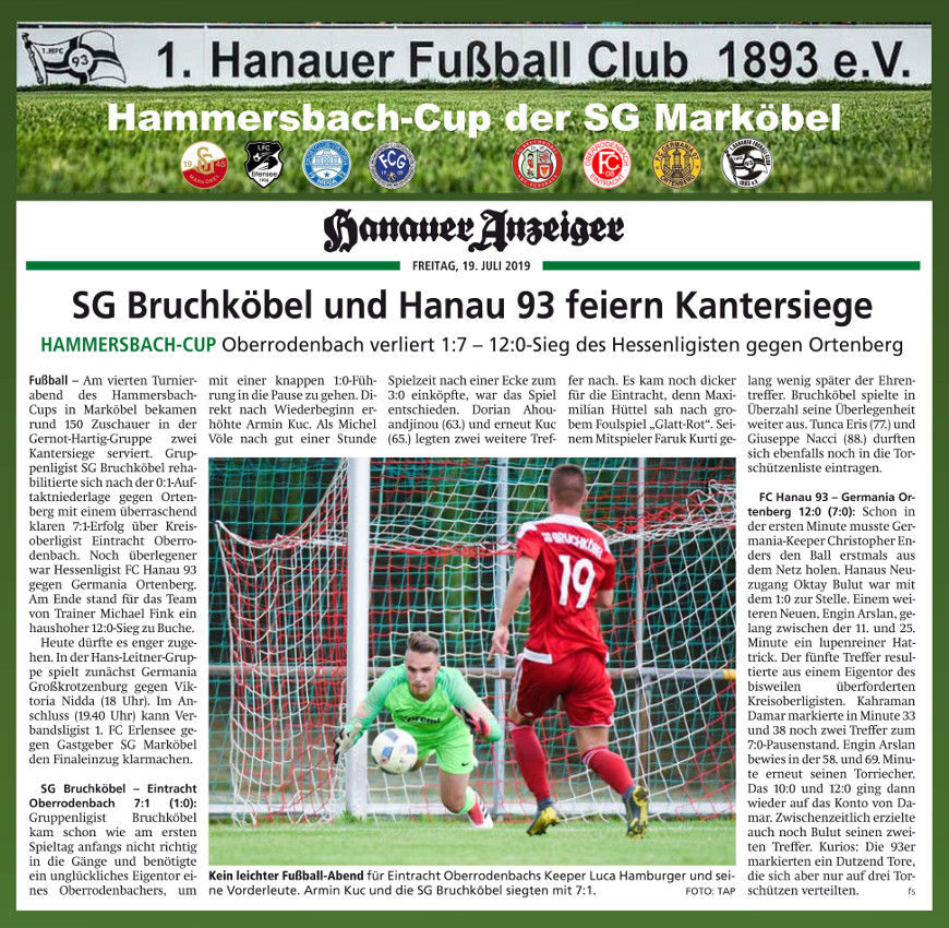 Hammersbach-Cup: Ortenberg