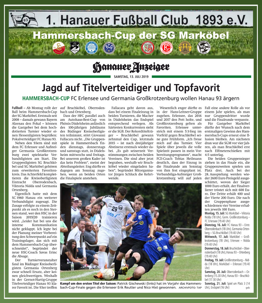 Hammersbach-Cup