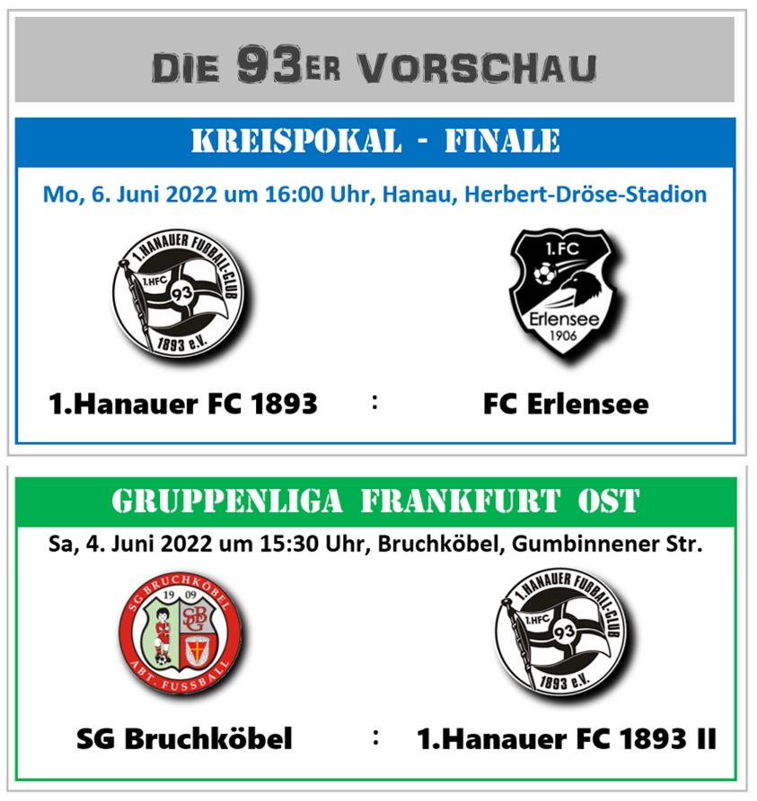 93er Plakat KP Erlensee + GL Bruchhköbel
